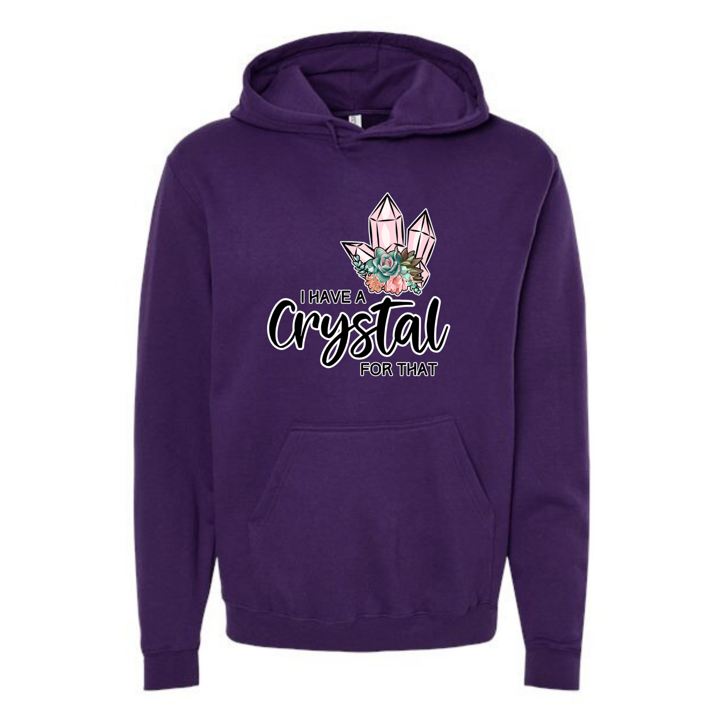 Crystal Affirmation Hoodie-Affirmations That Stick CA